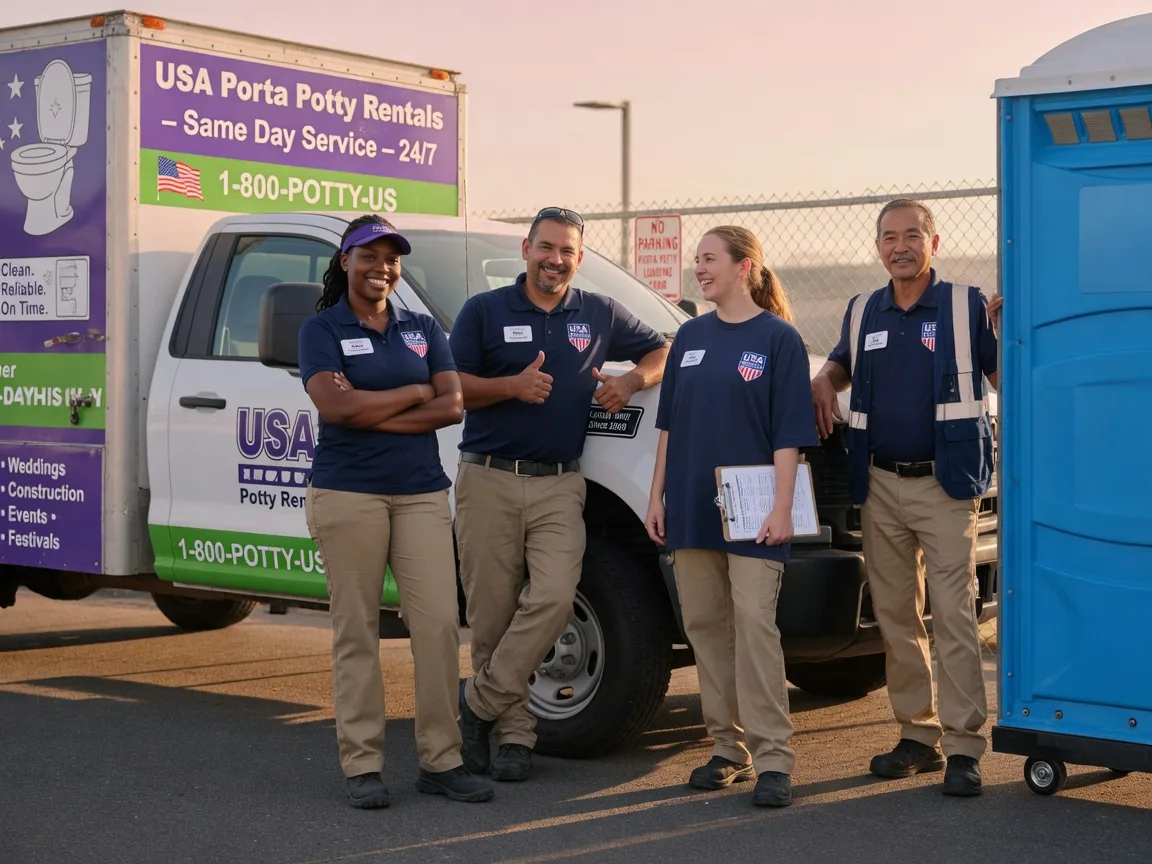Porta Potty Rental company in Newport, NC